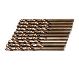 Сверло по металлу 4мм HSS+Co 10шт ROCKFORCE RF-DSP40H 