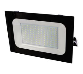 Светодиодный прожектор SAFFIT SFL90-150 2835SMD, 150W 6400K AC220V/50Hz IP65, черный в компактном корпусе 55069 