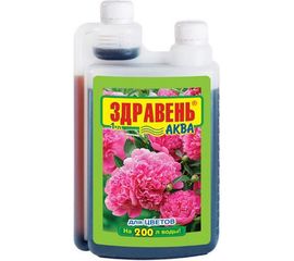 Органоминеральное удобрение Здравень для садовых цветов Opti Doza 1 л 4620015697857 