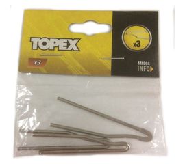 Насадки к электрическому паяльнику 44E005, набор 3 шт. TOPEX 44E004 