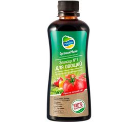 Удобрение для овощей Органик Микс Эликсир №1 0.25 л 20101 
