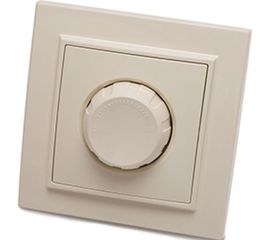 Диммирующий выключатель STEKKER 220V, 600W, серия Эрна, слоновая кость, PSW10-9006-02 39232 