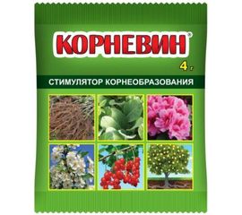 Стимулятор роста и корнеобразования Корневин 4 г Ваше Хозяйство 4607043200792 