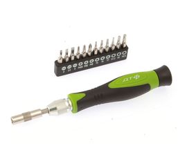 Цанговая отвёртка для точных работ с битами Дело Техники 1/8, 14 предметов 786114 