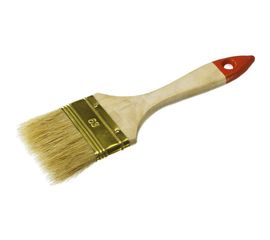 Плоская кисть, светлая щетина, деревянная ручка, 63мм Зубр УНИВЕРСАЛ-ОПТИМА 01099-063_z01 