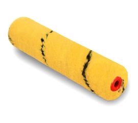 Малярный мини-валик VIRTUS Полиакрил черно-желтый, 160 мм 002117160 