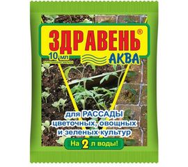 Удобрение для рассады Здравень 10 мл 4620015694566 