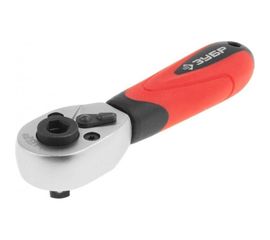 Трещотка МАСТЕР для торцовых головок и бит Зубр 1/4 27735-1/4:611 