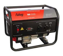 Бензиновый электрогенератор Fubag BS 2200 