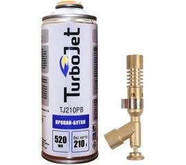 Газовая горелка TJ500 с баллоном TJ210PB Turbojet с регулятором уровня пламени TJ533-PB 