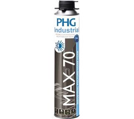 Профессиональная монтажная пена под пистолет PHG Industrial MAX 70 970 мл Winter 612285 