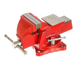 Слесарные поворотные тиски с наковальней СОРОКИН 1.913 