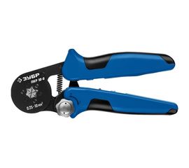 Пресс-клещи ЗУБР Профессионал ПКР-10-6 для втулочных наконечников 0.25 - 10 мм.кв 22678 