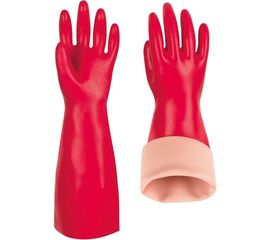 Диэлектрические перчатки HONEYWELL Электрософт Биколор Класс 0, 1000В (без поверки), р-р 10 2091074-10 