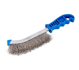 Щётка NORGAU с пластиковой рукояткой, проволока из нерж. стали 087602101 