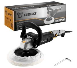 Полировальная сетевая шлифмашинка DEKO DKP1500 063-4184 