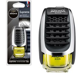 Ароматизатор на дефлектор AROMA CAR SUPREME Black 92050 