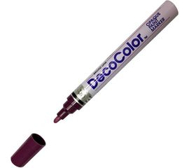 Лаковый маркер MARVY UCHIDA с круглым наконечником 2-4мм бордовый PLUM MAR300/64 