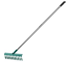 Грабли с алюминиевым черенком GRINDA PROLine 12 витых зубцов 39585 