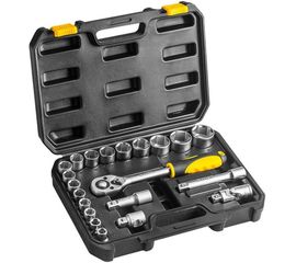 Головки сменные 21 шт. (1/2", CrV) TOPEX 38D642 