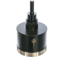 Коронка алмазная по керамограниту, серебряная пайка (70 мм) TRIO-DIAMOND GCB769 