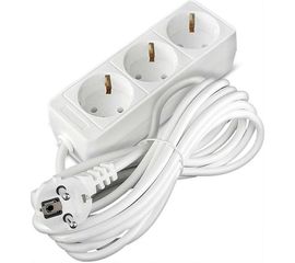 Бытовой удлинитель UNIVersal ТМ 3500 Вт с/з 3гн. ПВС 10м 481S-6310 