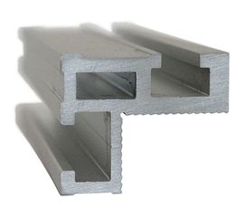 Профиль алюминиевый T-track (0.8 м; 33x27 мм) WOODWORK TR33.080 