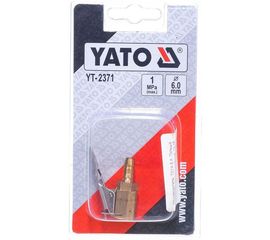 Головка универсальная (6 мм; 1.0 MPa) YATO YT-2371 