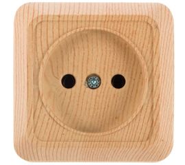 Розетка UNIVersal Олимп б/з сосна 5560896 