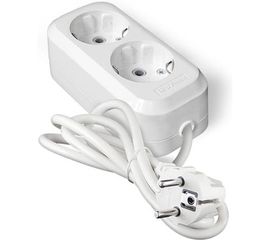 Удлинитель UNIVersal У10-553 ПВС 3*0,75 2 гнезда с/з 2м 553-02 