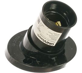 Патрон Е27 карболитовый настенный 4А 250В c этикеткой UNIVersal 5565280 