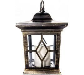 Садовый светильник Uniel USL-S-180/PT220, на солнечной батарее, Bronze lantern, 10227 