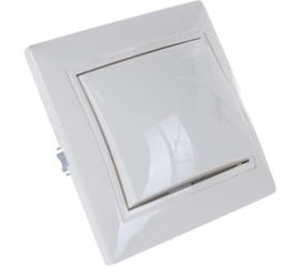 Выключатель, 1 клавиша UNIVersal Севиль слоновая кость ivory Б-С0021 