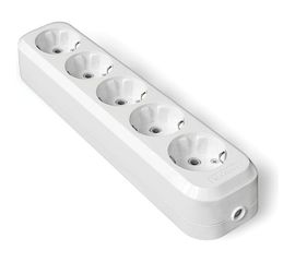 Колодка UNIVersal 5 гнезд с/з AБС-пластик E305 