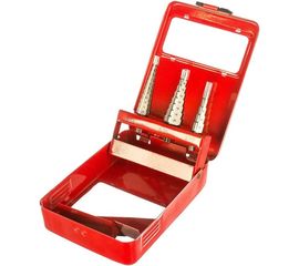 Набор ступенчатых сверл по сталям и цветным металлам МАСТЕР (3 шт; HSS) Зубр 29665-3-20-H3 