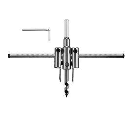 Сверло-балеринка МАСТЕР по дереву (двухрезцовое, 40-200 мм, глубина 30 мм) Зубр 29440-200 