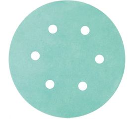 Диск шлифовальный KM10 (10 шт; 150 мм; P100; 6 отверстий; Velcro) БАЗ 960000141991 