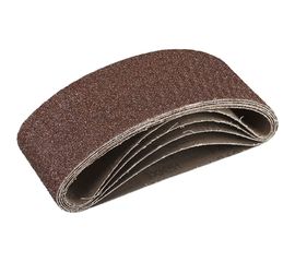 Лента шлифовальная бесконечная СТАНДАРТ на тканевой основе (5 шт; 75х457 мм; P40) для ЛШМ Зубр 35341-040 