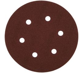 Круг шлифовальный универсальный 5 шт. (150 мм; Р120) "МАСТЕР" Зубр 35566-150-120 