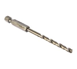 Сверло по металлу ПРОФЕССИОНАЛ (4х43х93 мм; класс A; Р6М5; HEX1/4) Зубр 29623-4 