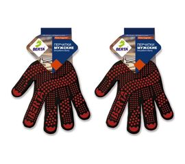 Рабочие перчатки х/б с ПВХ БЕРТА 191 