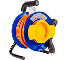 Удлинитель АТЛАНТ ПВС Атом 2х1,5 30м на садовой катушке 40278 