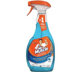 Средство для мытья стекол и зеркал МИСТЕР МУСКУЛ 500 мл После дождя распылитель 600332 