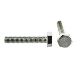Болт с ш\г Качественный КРЕПЕЖ полная резьба DIN 933 558 10x50 25 шт 0500829 КЧ 