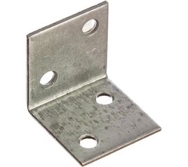 Мебельный широкий уголок ЗУБР УМШ-1.5 25х25х25 х 1.5мм белый цинк 31034-25 