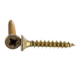 Универсальные шурупы Профикреп жёлтый цинк 4,0х25 200 шт 111211 