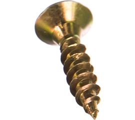 Шуруп Качественный КРЕПЕЖ желтый цинк 3.5x16, 600 шт. 0300435 КЧ 