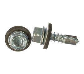 Кровельный саморез Качественный крепеж 5,5х19 цинк 160 шт 0500181 КЧ 