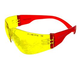 Защитные открытые очки РОСОМЗ О15 HAMMER ACTIVЕ CONTRAST super2-1,2 PC с мягким носоупором 11536-5 