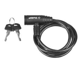 Тросовый замок Зубр Стандарт 2 ключа в комплекте длина троса 1200 мм d 6 мм 37269-120 